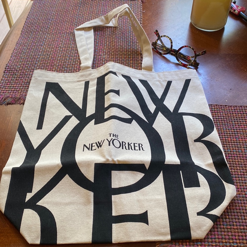The New Yorker sturdy tote bag ❤️❤️